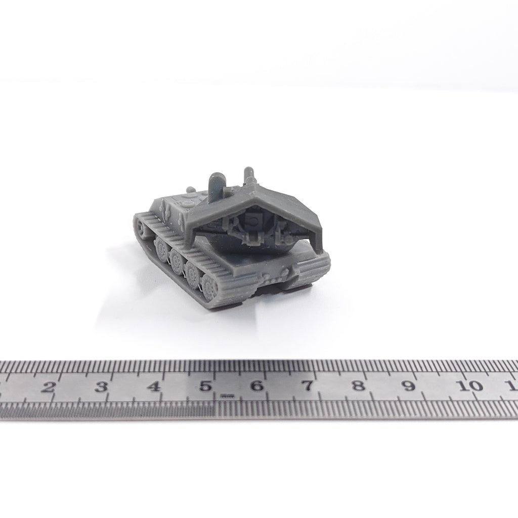 German E-100 WT Tank Destroyer,3D Printed,1/144 Scale Mini Tank Model,Resin