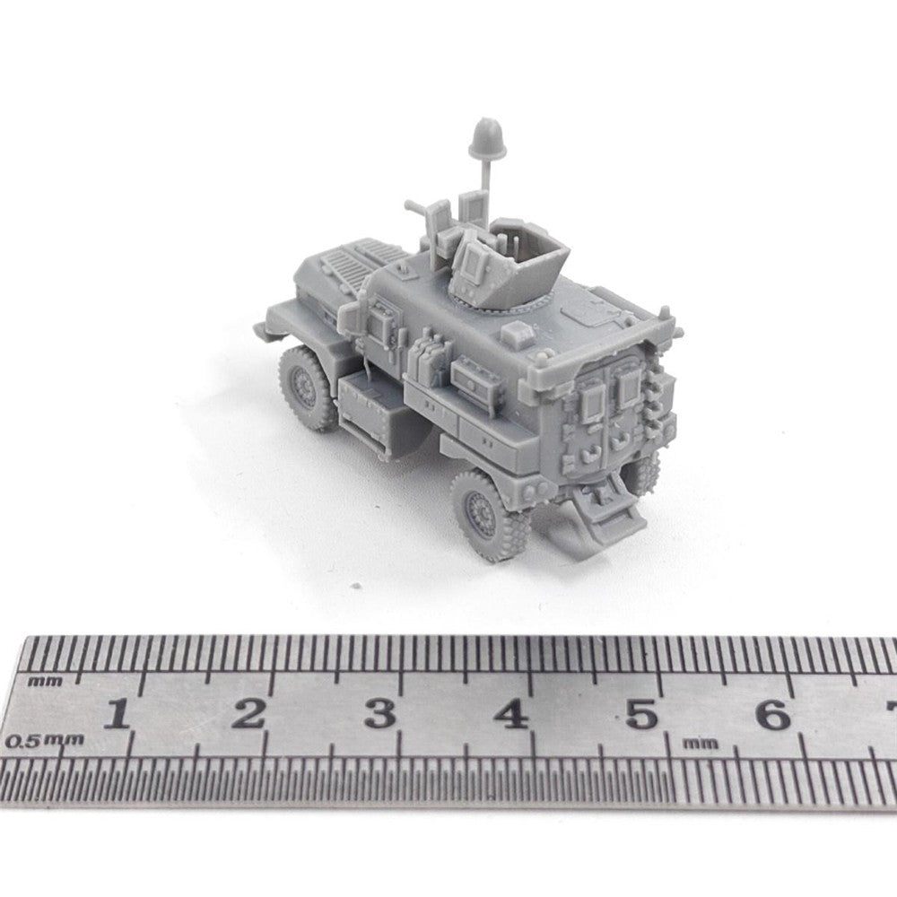 US Army Cougar 4×4 MRAP,3D Printed,1/144 Scale Mini Tank Model,Resin