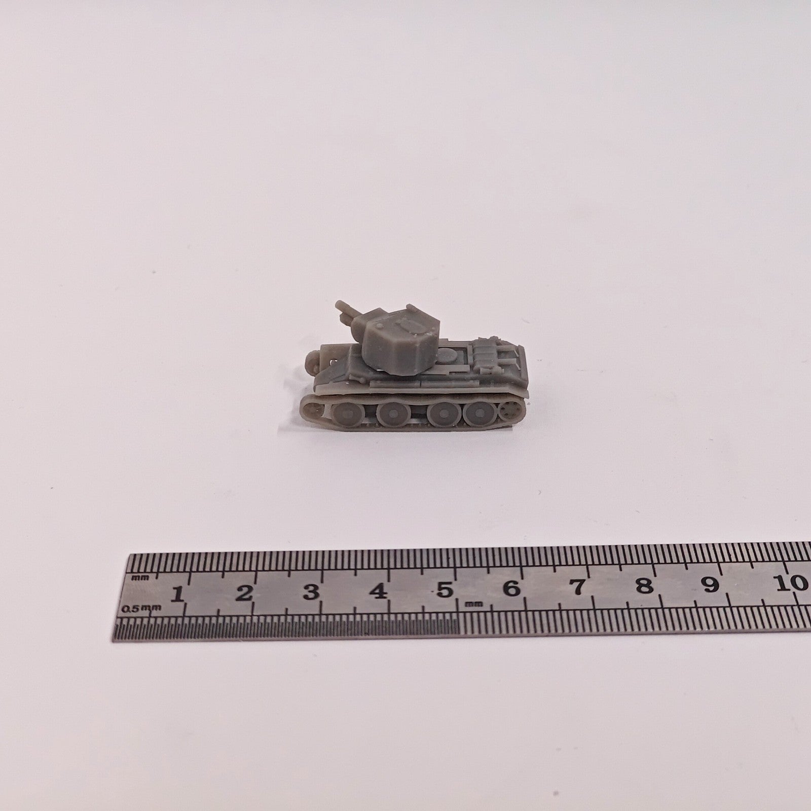 WWII Finland BT-42 Light Tank,3D Printed,1/144 Scale Mini Tank Model,Resin