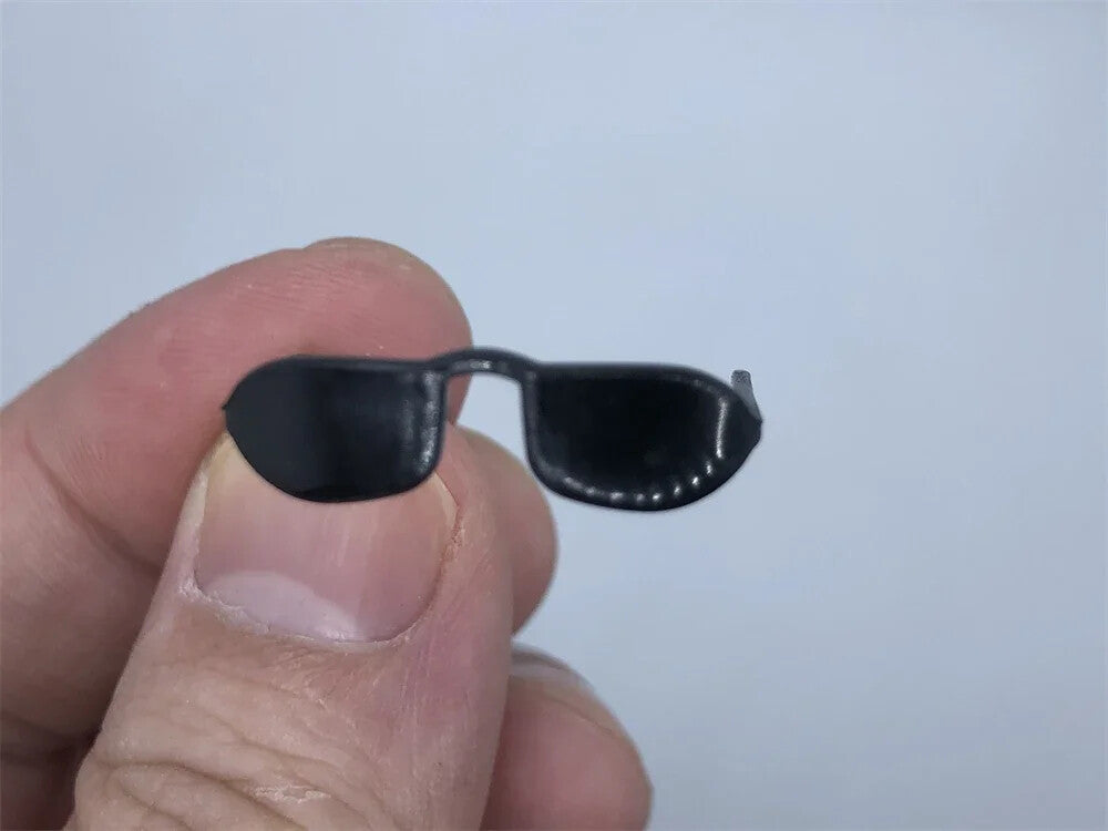 1/6 Scale Mini Sunglasses Black Glasses Plastic Model for 12 Inch Action Figure