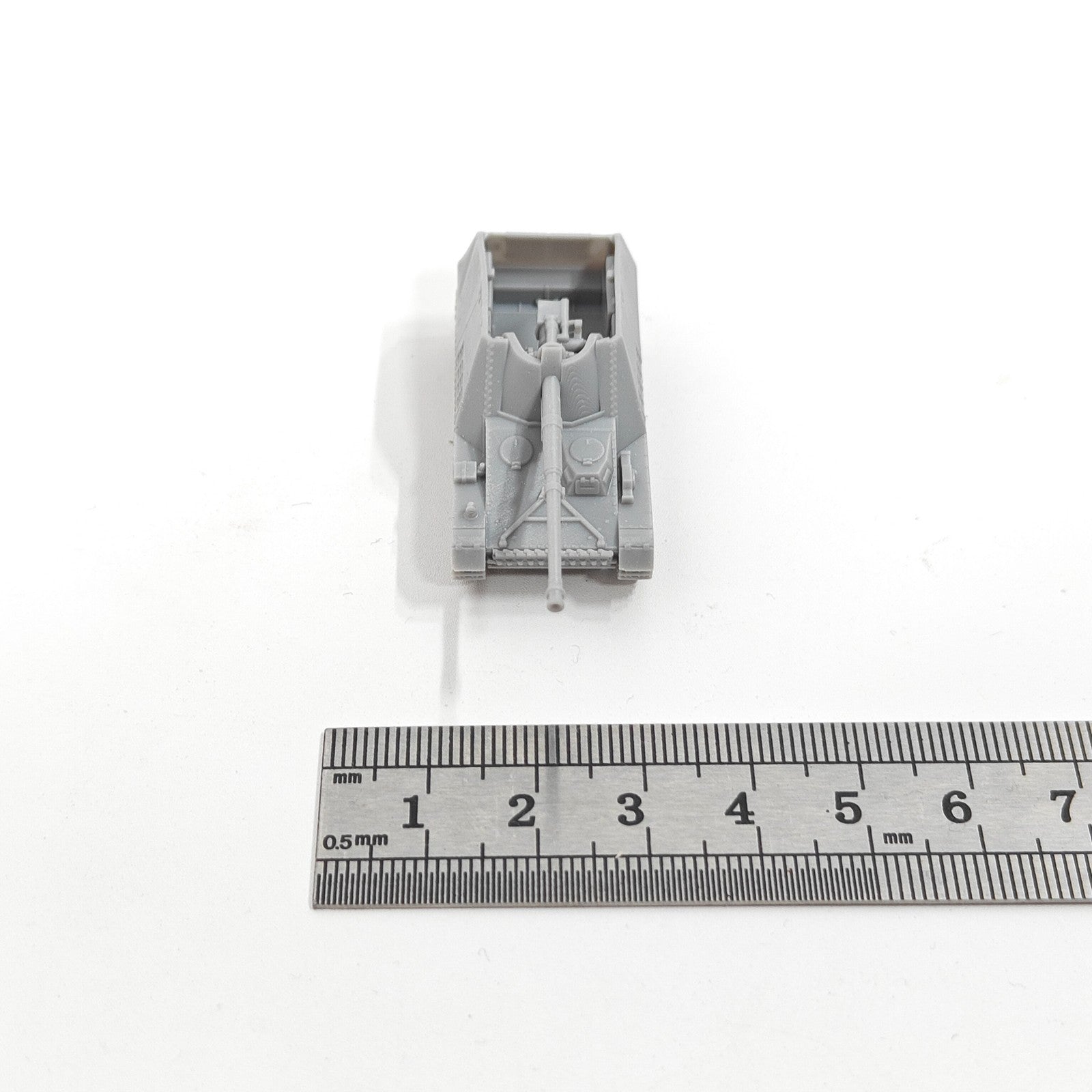 WWII German Sd.Kfz.164 Nashorn SPG,3D Printed,1/144 Tank Model,Resin