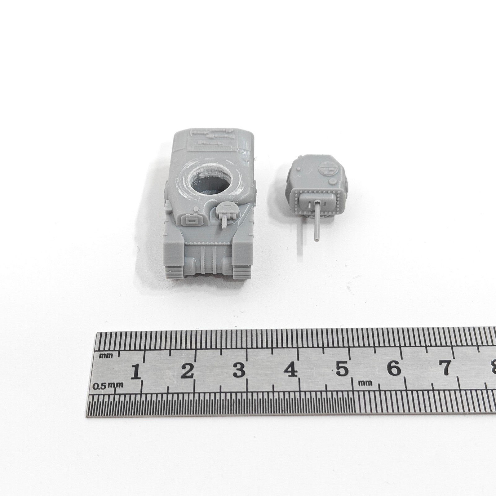 WWII Canada Ram Tank,3D Printed,1/144 Scale Mini Tank Model,Resin