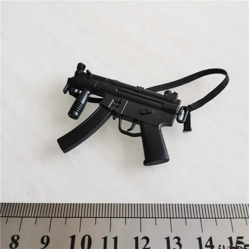 1/6 Scale MP5 Submachine Plastic Gun Model for 12" Action Figure Accessories
