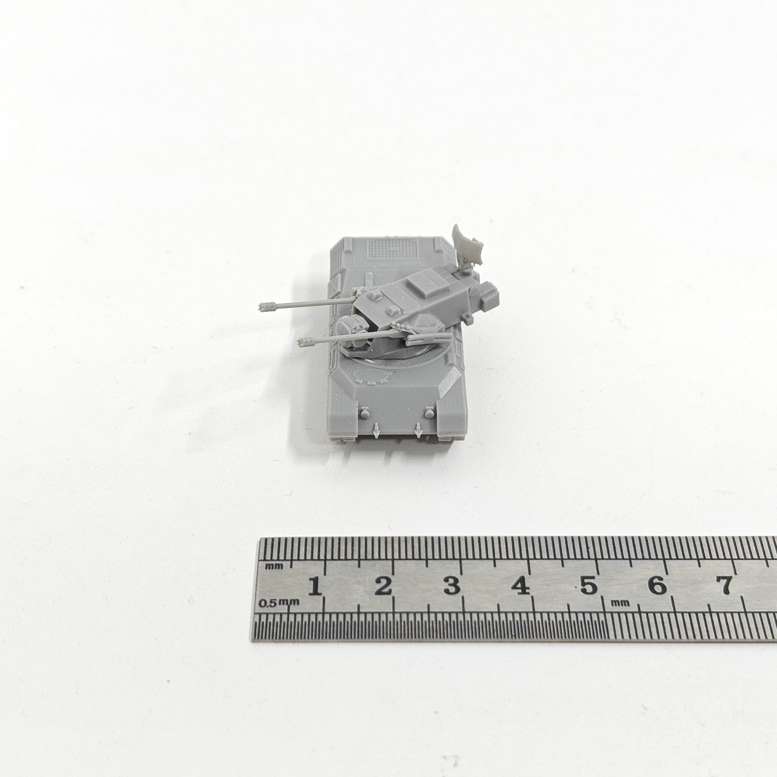German Flakpanzer Gepard,3D Printed,1/144 Mini Tank Model,Resin