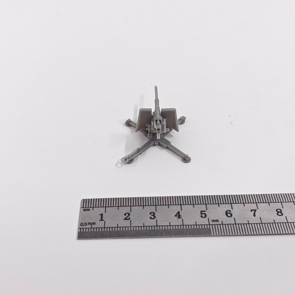 WWII German 88 MM Flak 36,3D Printed,1/144 Scale Mini Model,Resin