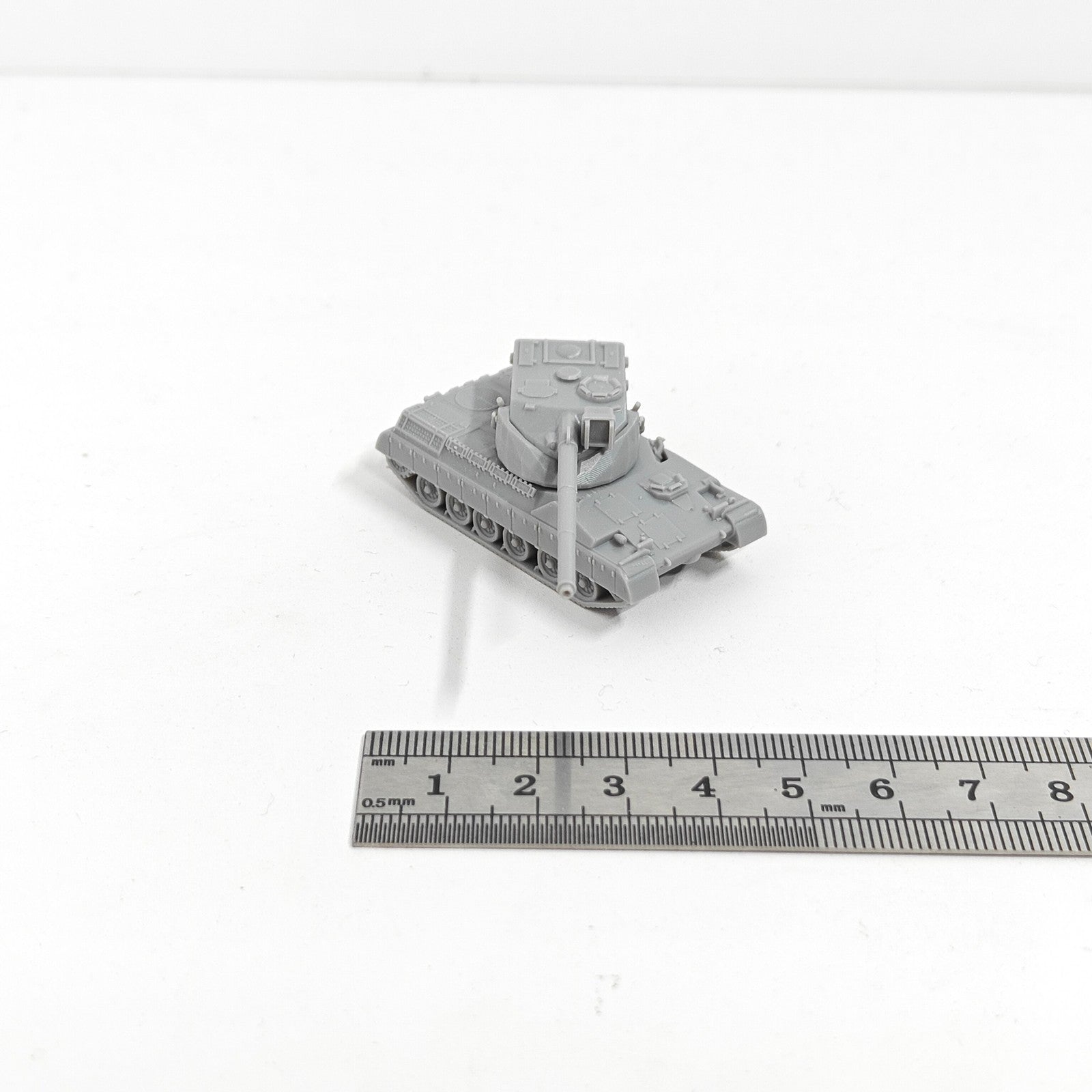 French AMX-50 Heavy Tank, 3D Printed ,1/144 Scale Mini Tank Model,Resin