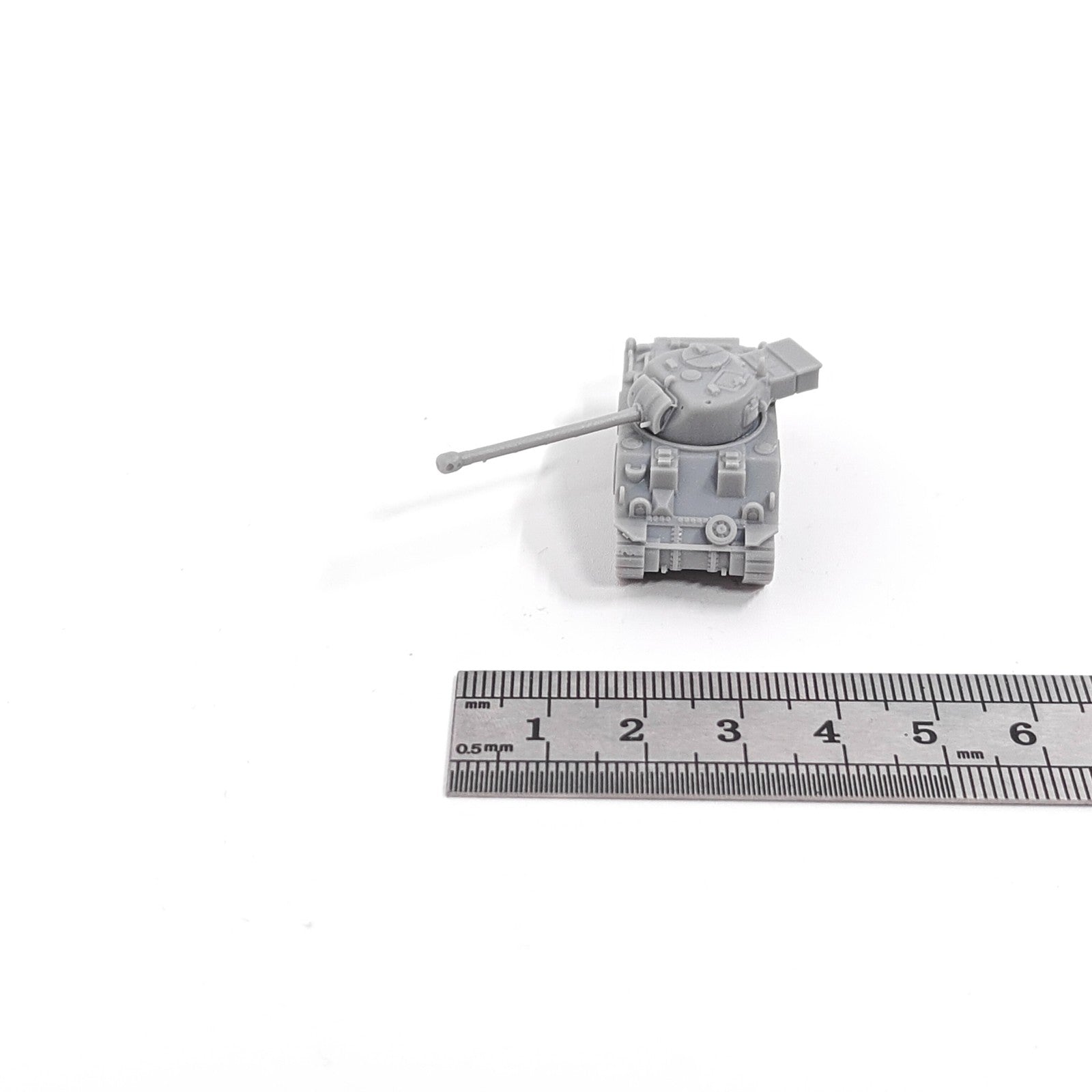 WWII British Sherman Firefly Tank,3D Printed,1/144 Scale Mini Tank Model,Resin