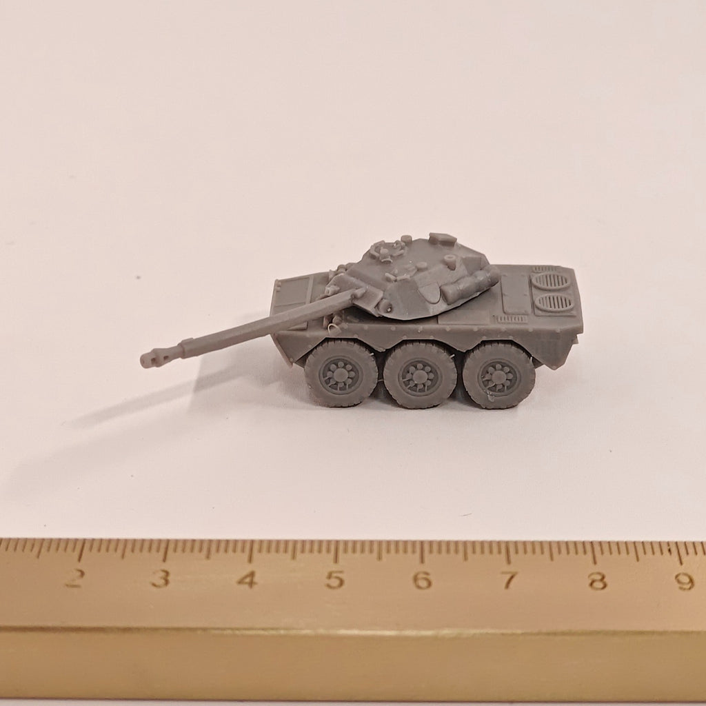 French AMX-10RC, 3D Printed ,1/144 Scale Mini Tank Model,Resin