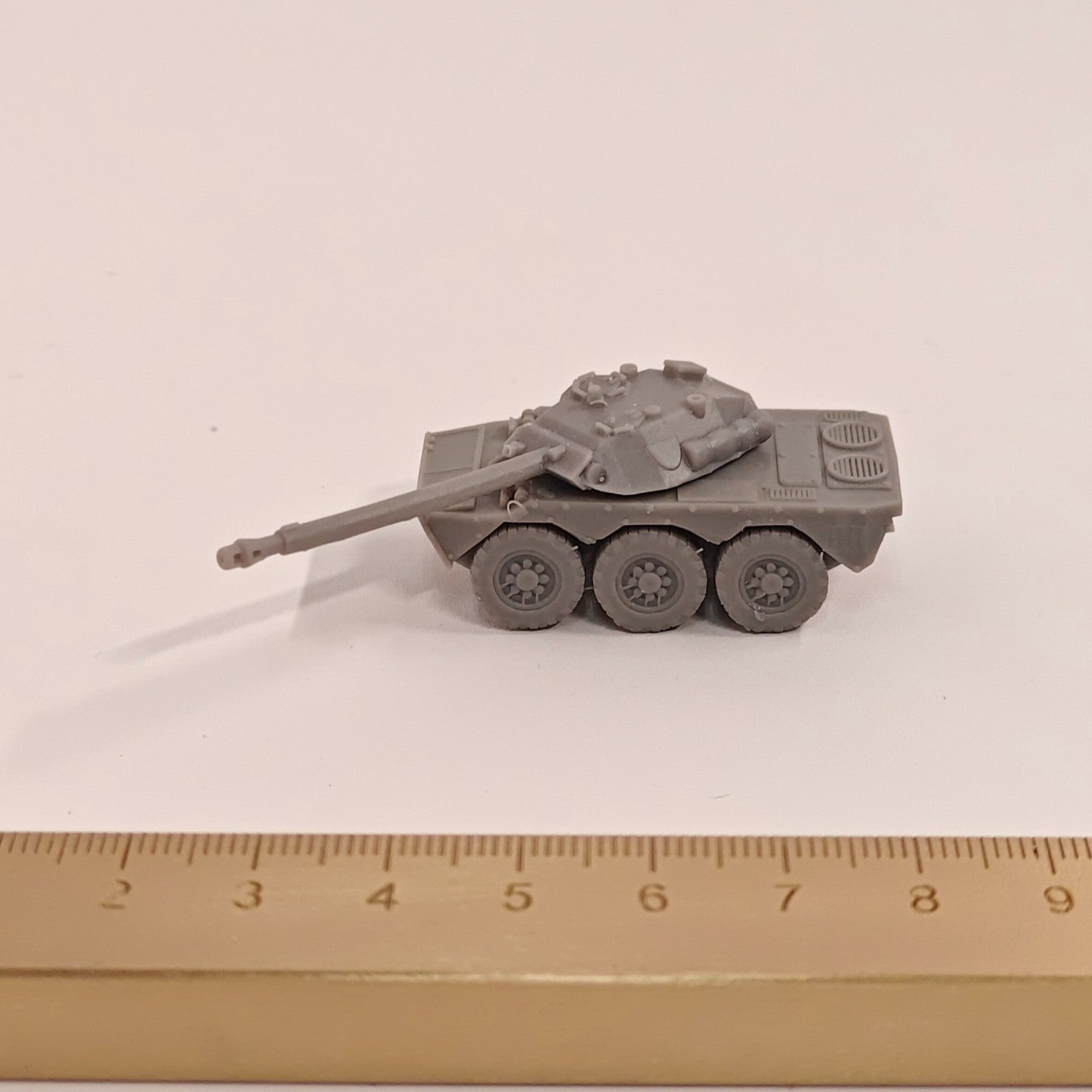 French AMX-10RC, 3D Printed ,1/144 Scale Mini Tank Model,Resin