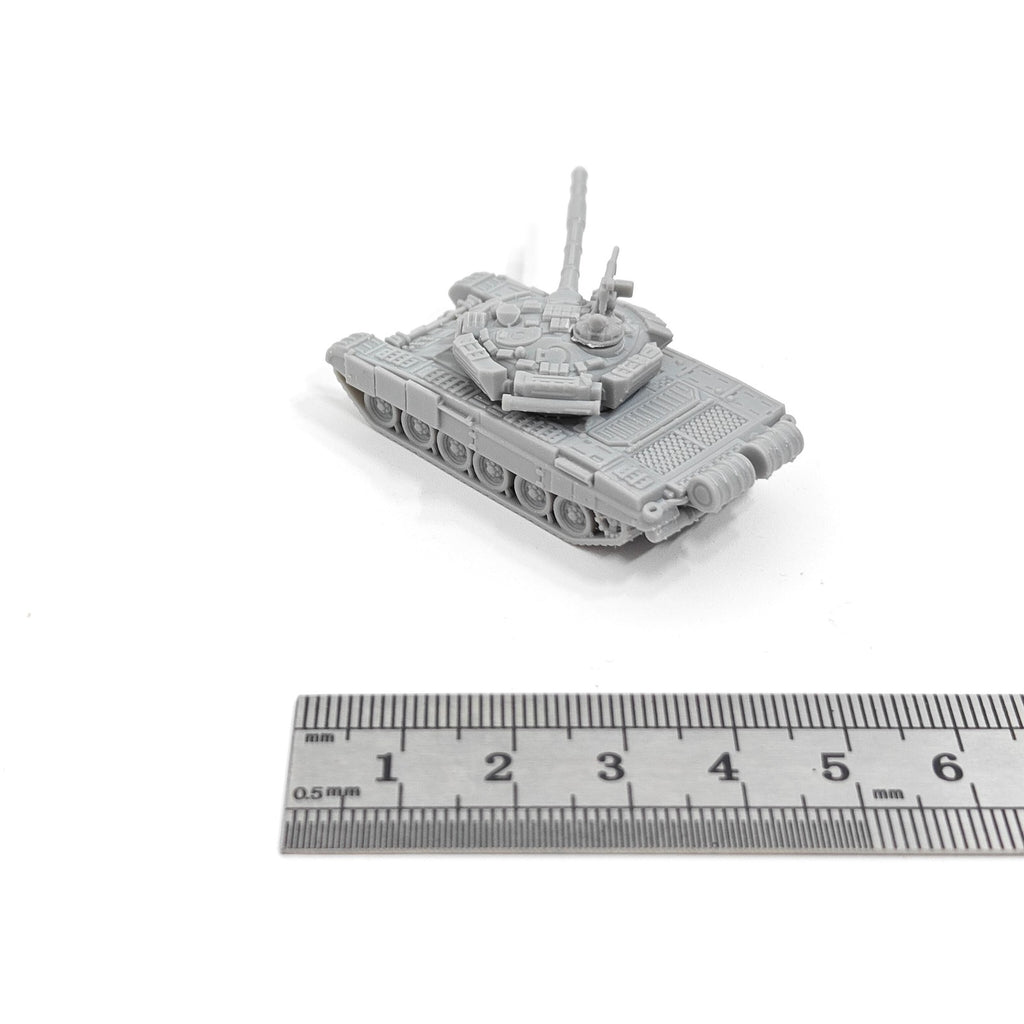 Soviet T-72BM Main Battle Tank,3D Printed,1/144 Scale Mini Tank Model,Resin