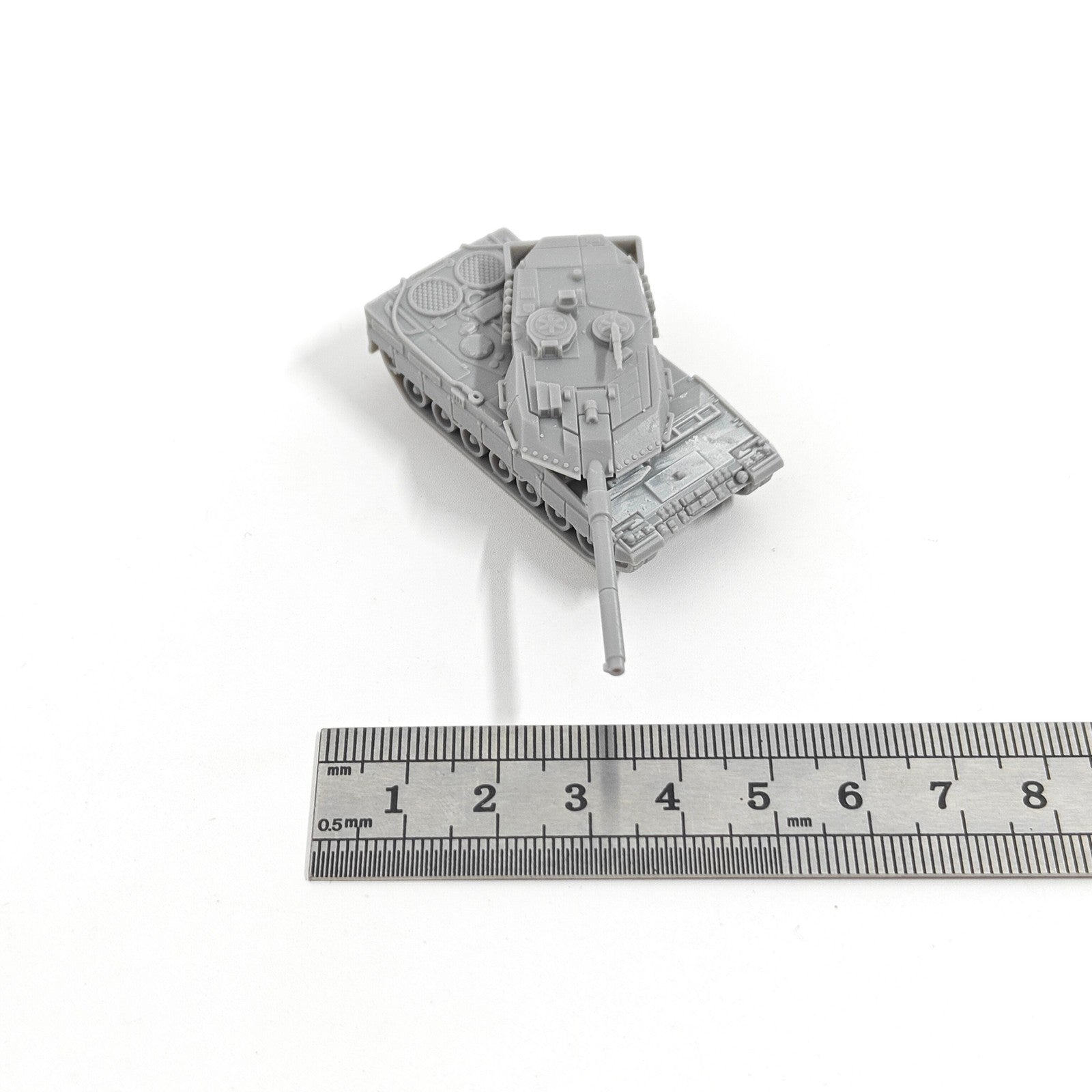 German Leopard 2A6 Main Battle Tank,3D Printed,1/144 Scale Mini Tank Model,Resin