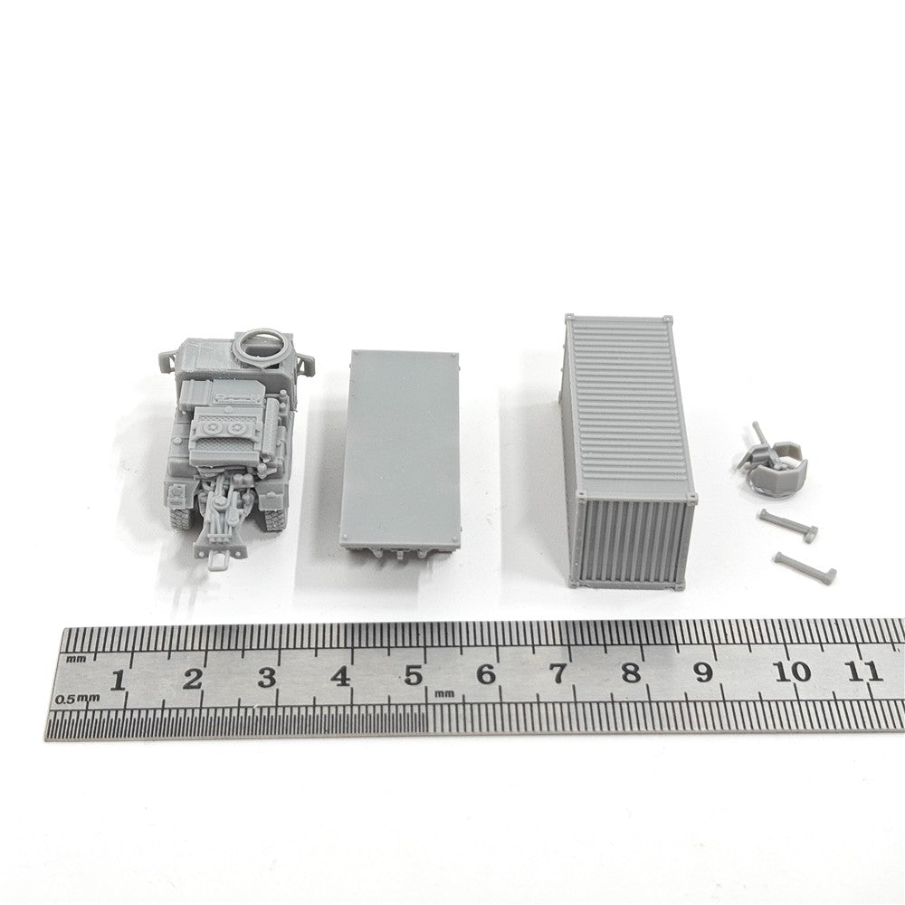 US Army M977 Heavy Tactical Truck,3D Printed,1/144 Scale Mini Tank Model,Resin