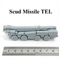Soviet Scud Missile TEL Vehicle,3D Printed,1/144 Scale Mini Model,Resin