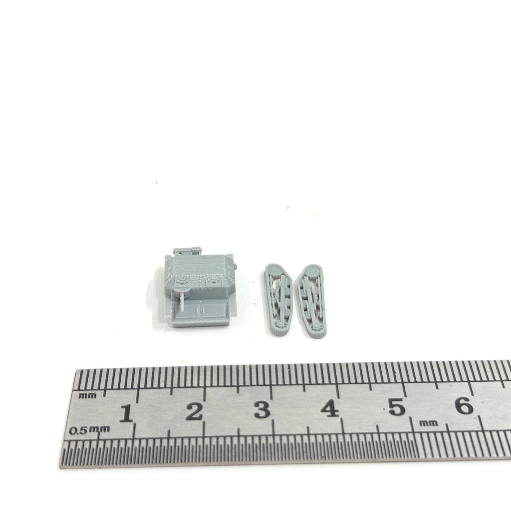 WWII Polish Army TK-3 Tankette,3D Printed,1/144 Scale Mini Tank Model,Resin
