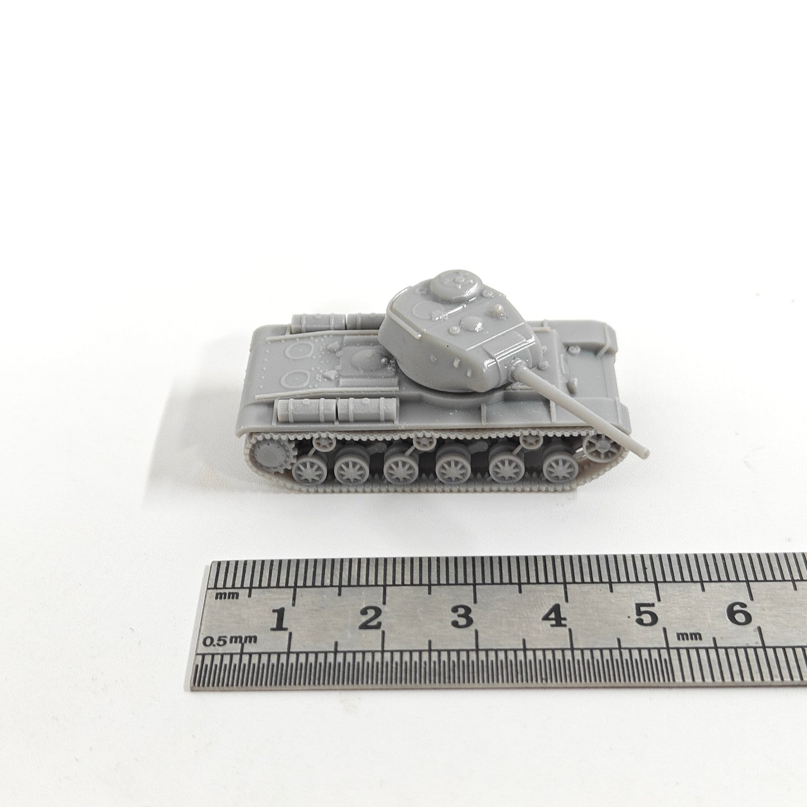 WWII Soviet KV-85 Heavy Tank,3D Printed,1/144 Scale Mini Tank Model,Resin