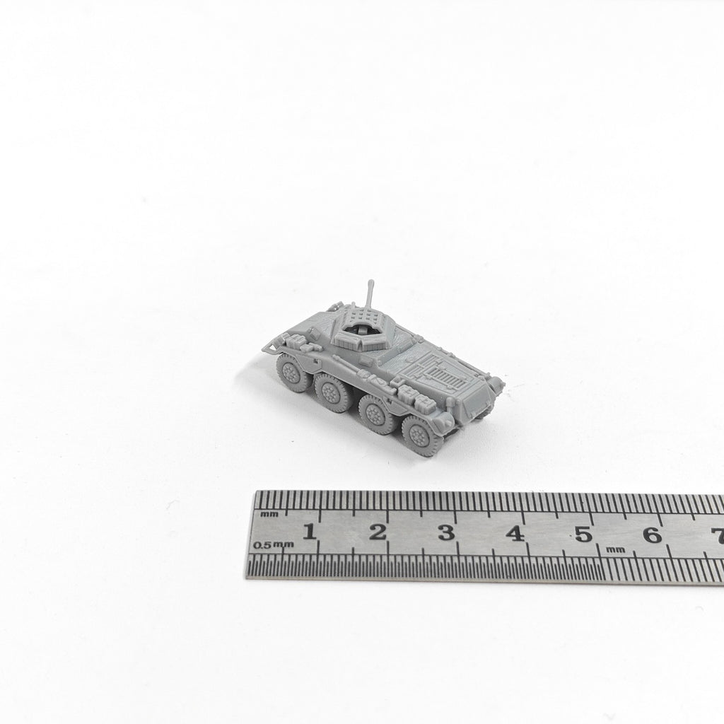 WWII German Sd.Kfz. 234/1 ARV,3D Printed,1/144 Scale Mini Tank Model,Resin