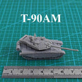 Russia T-90AM Main Battle Tank,3D Printed,1/144 Scale Mini Tank Model,Resin