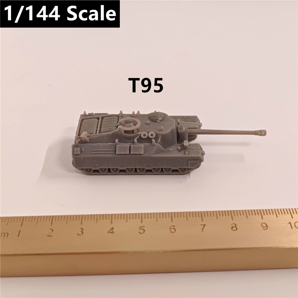 WWII US Army T95 Gun Motor Carriage,3D Printed,1/144 Scale Mini Tank Model,Resin
