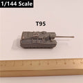 WWII US Army T95 Gun Motor Carriage,3D Printed,1/144 Scale Mini Tank Model,Resin