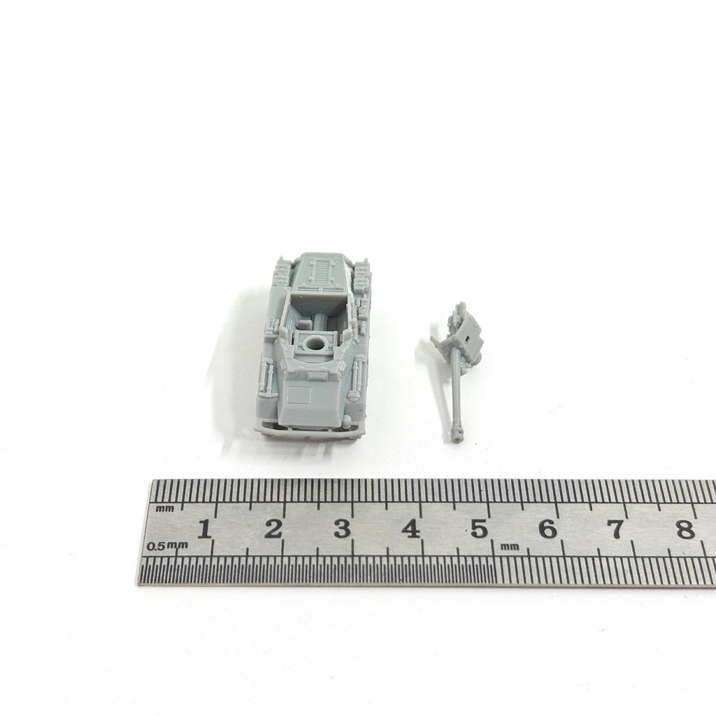 WWII German Sd.Kfz. 234/4 Wheeled Armor,3D Printed,1/144 Scale Mini Model,Resin