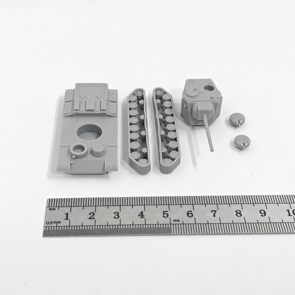 WWII Soviet KV-5 Heavy Tank,3D Printed,1/144 Scale Mini Tank Model,Resin