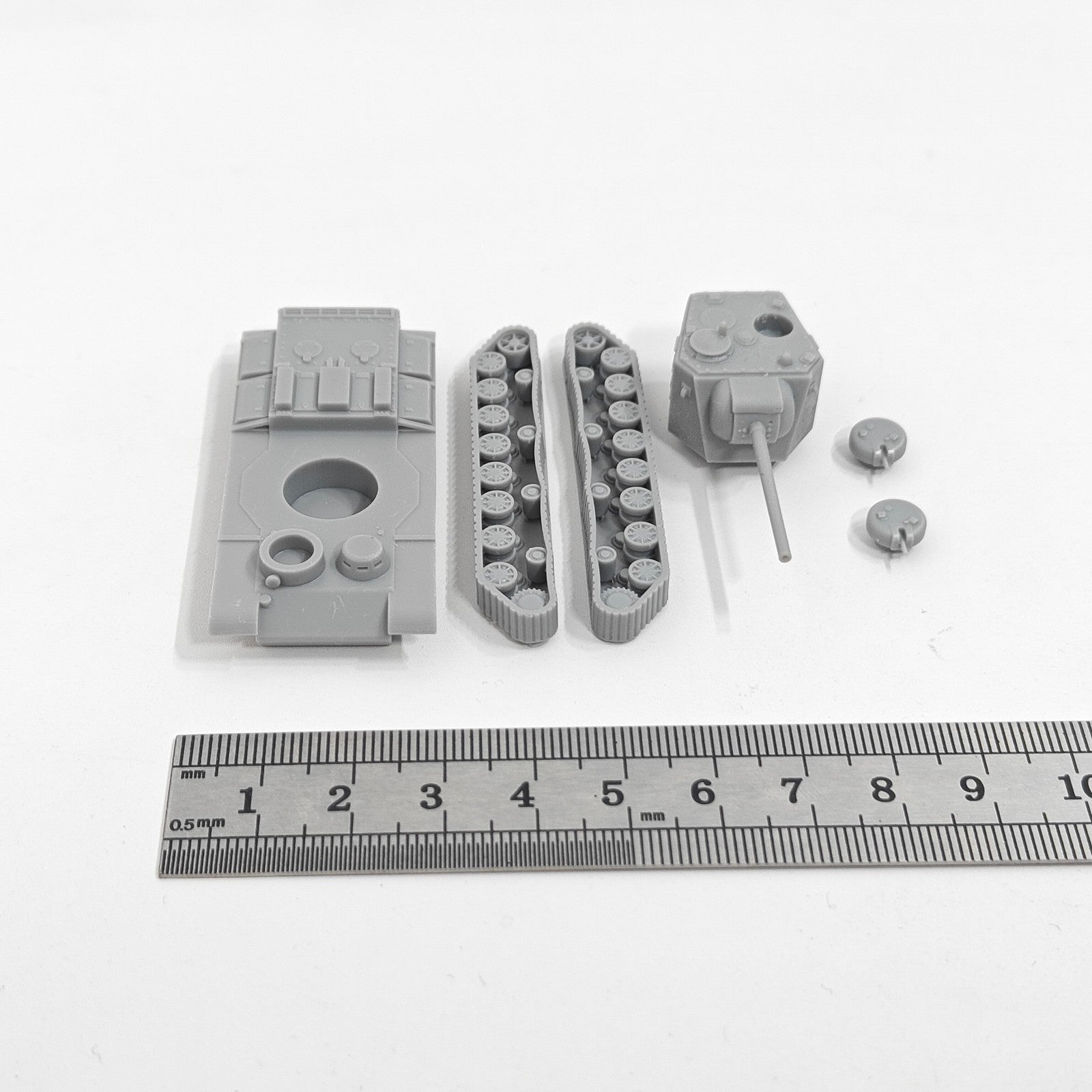 WWII Soviet KV-5 Heavy Tank,3D Printed,1/144 Scale Mini Tank Model,Resin