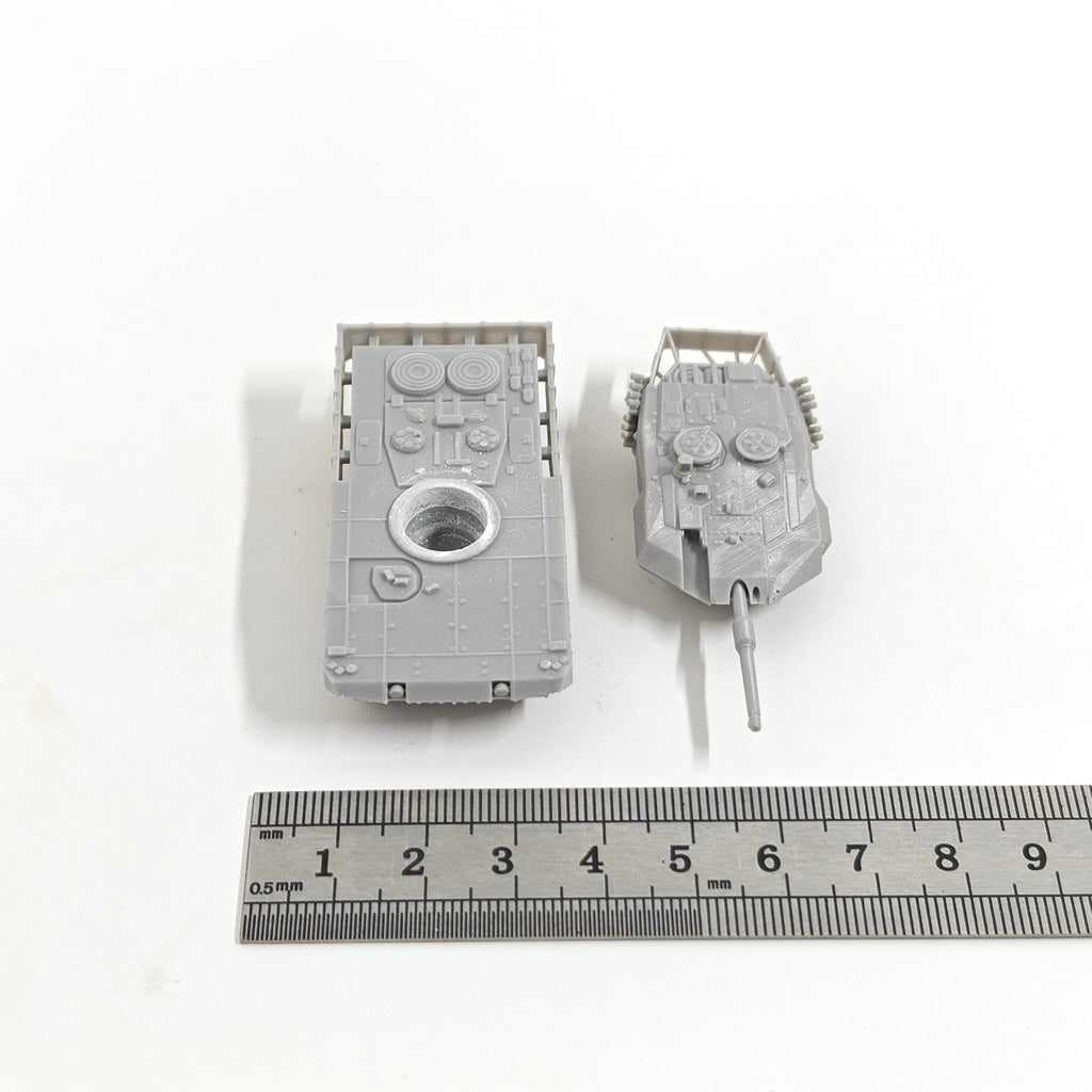 German L2A4 Evolution Main Battle Tank,3D Printed,1/144 Scale Tank Model,Resin