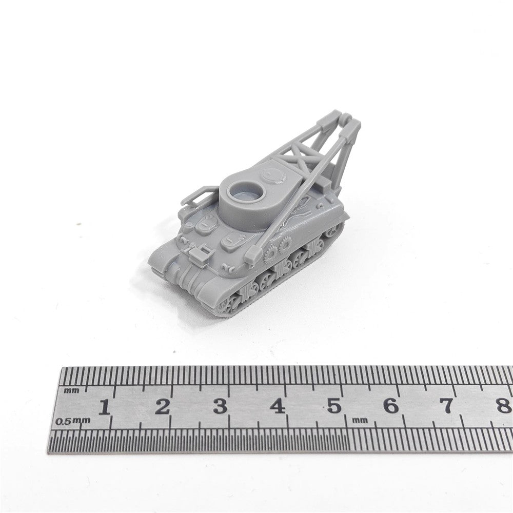 WWII US Army Sherman M32 ARV,3D Printed,1/144 Scale Mini Tank Model,Resin