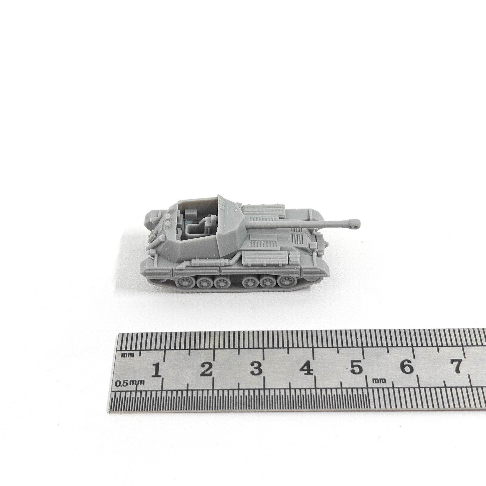 UK Self-Propelled Anti-Tank Gun,3D Printed,1/144 Scale Mini Tank Model,Resin