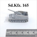 WWII German Sd.Kfz.165 SPG,3D Printed,1/144 Scale Tank Model,Resin