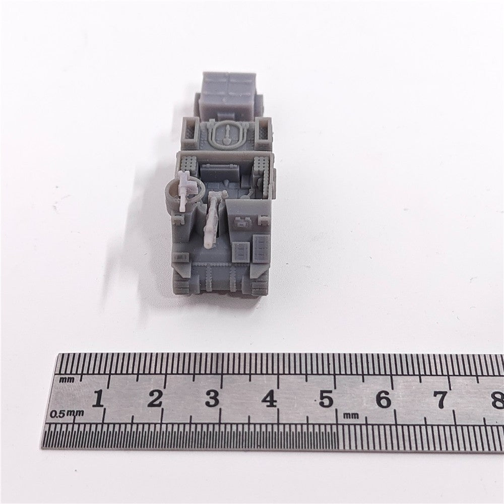 WWII US Army M7 Priest,3D Printed,1/144 Scale Mini Tank Model,Resin