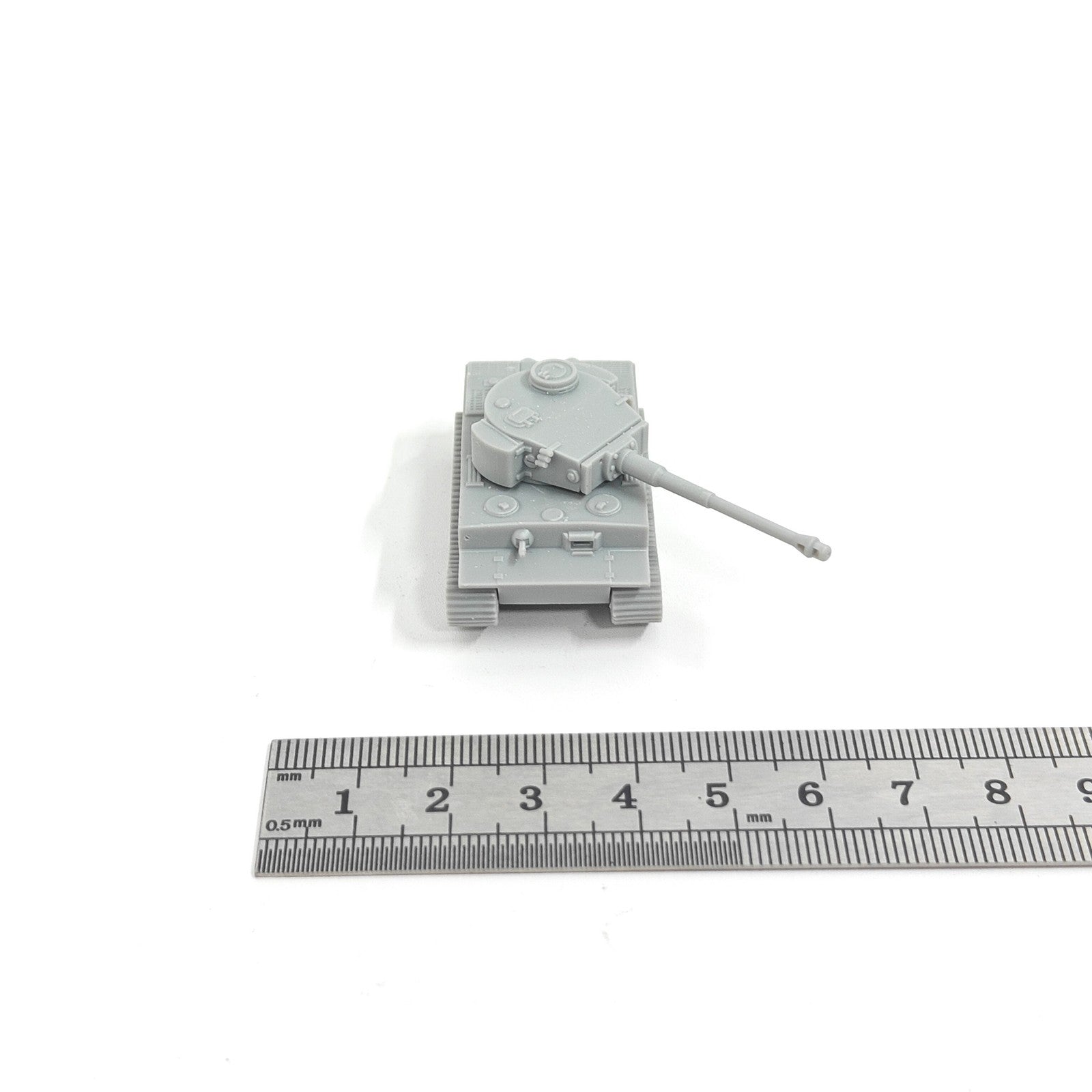WWII German Tiger I Heavy Tank,3D Printed,1/144 Mini Tank Model,Resin
