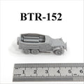 Soviet BTR-152 APC,3D Printed,1/144 Scale Mini Tank Model,Resin