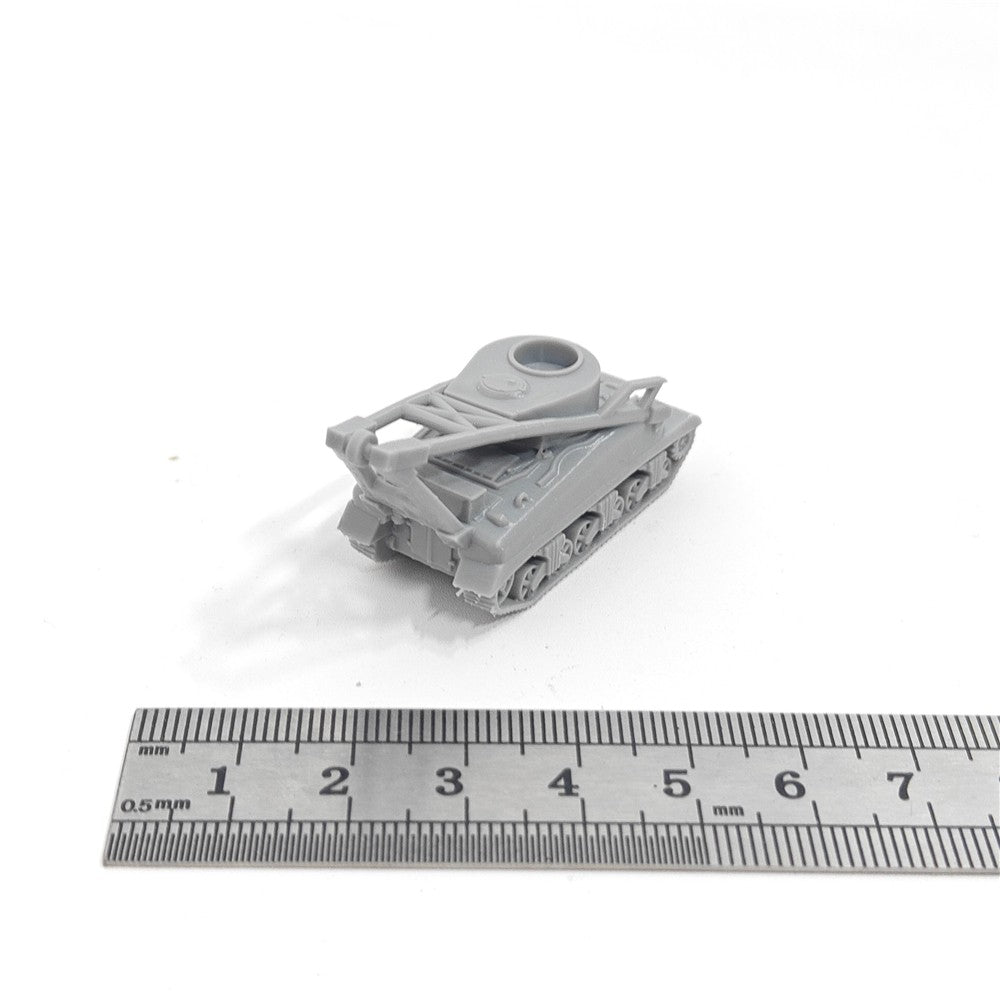 WWII US Army Sherman M32 ARV,3D Printed,1/144 Scale Mini Tank Model,Resin