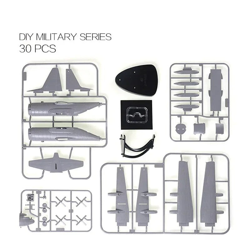 1/144 Scale C-130 An-12 H-6K Tu-22m3 Aircraft Assemble Plastic Model Toy