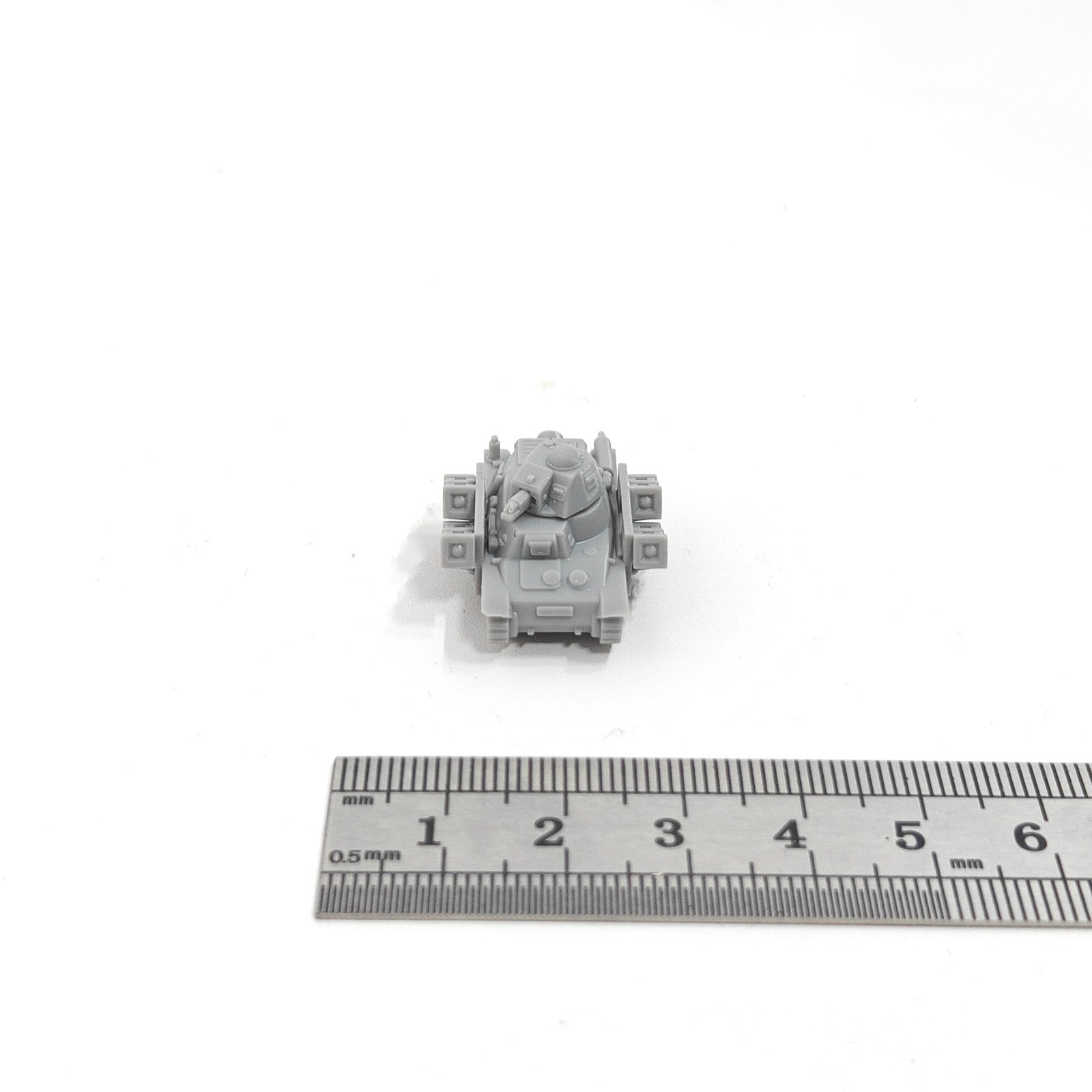 WWII German 39-H 735(f) Light Tank,3D Printed,1/144 Scale Mini Tank Model,Resin