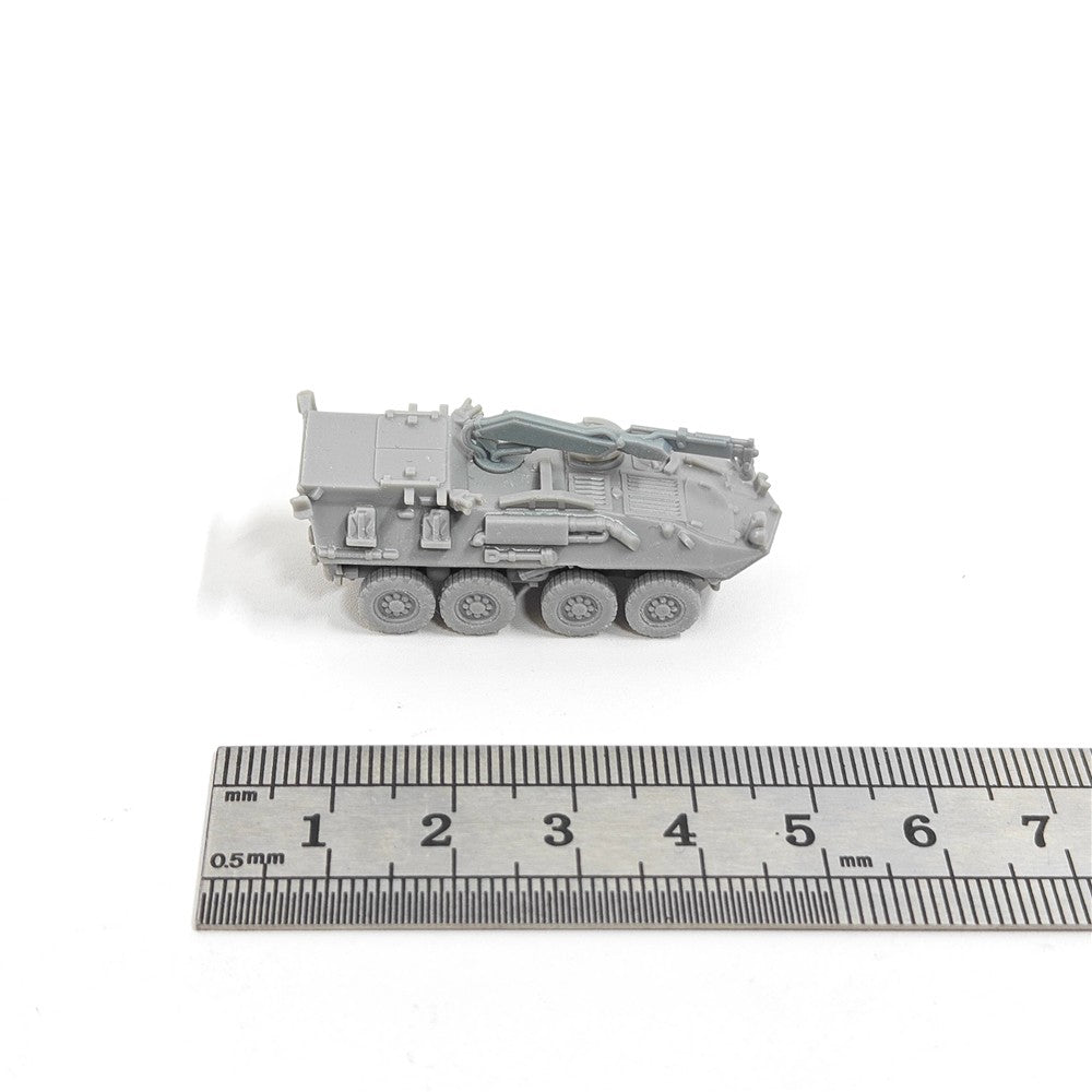U.S. Army LAV-R Repair Vehicle, 3D Printed ,1/144 Scale Mini Tank Model,Resin