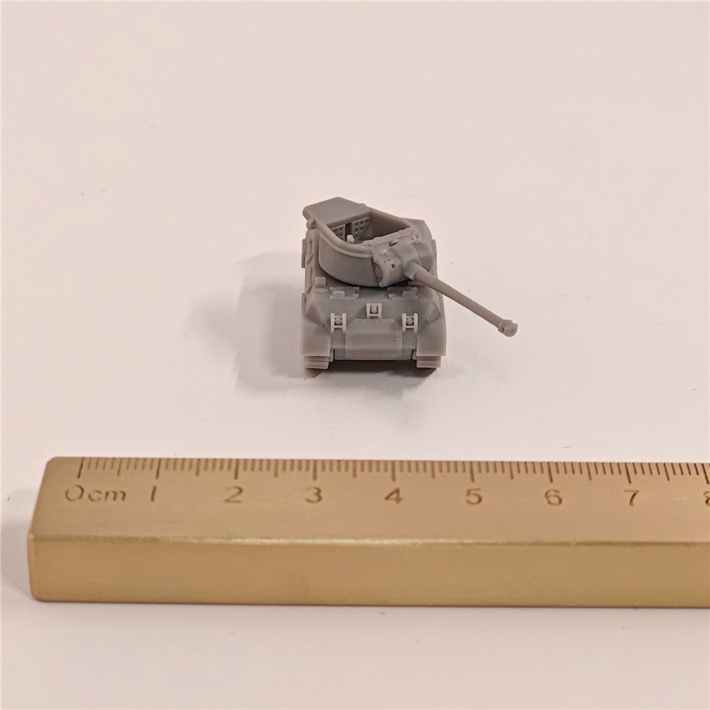 U.S. Army M18 Tank Destroyer, 3D Printed ,1/144 Scale Mini Tank Model,Resin
