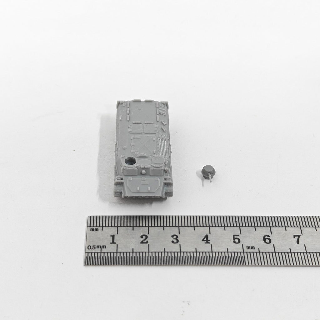 Soviet MT-LB Armored Car,3D Printed,1/144 Scale Mini Tank Model,Resin