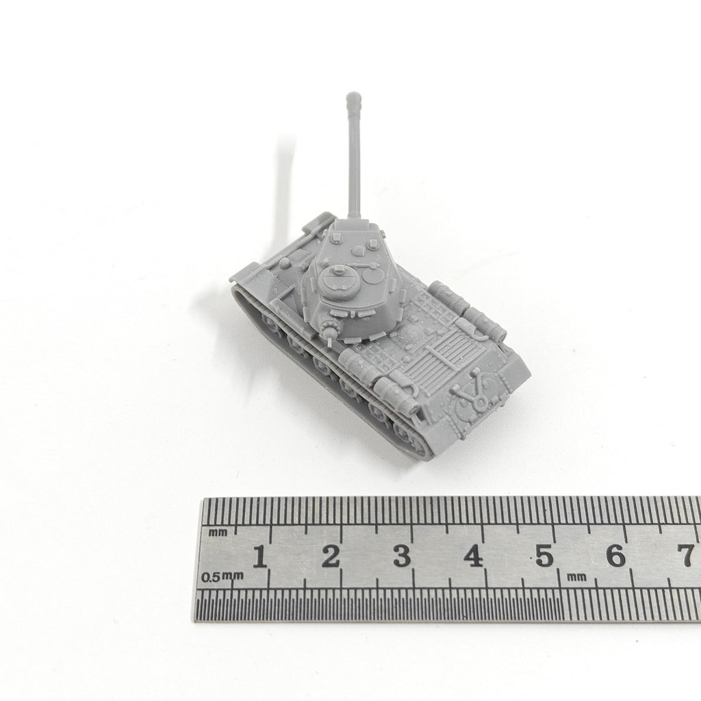 WWII Soviet IS-2 Heavy Tank,3D Printed,1/144 Scale Mini Tank Model,Resin