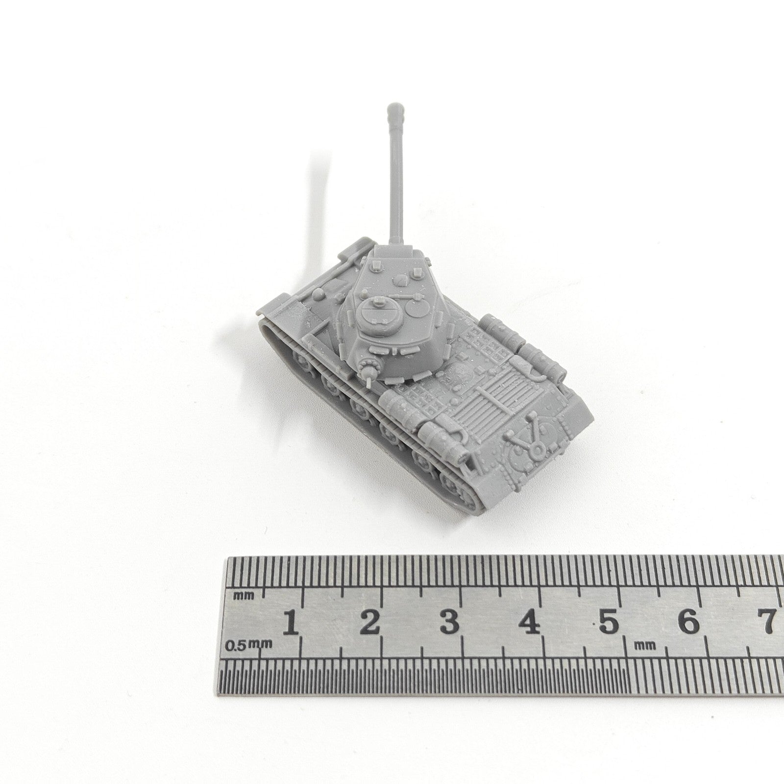 WWII Soviet IS-2 Heavy Tank,3D Printed,1/144 Scale Mini Tank Model,Resin