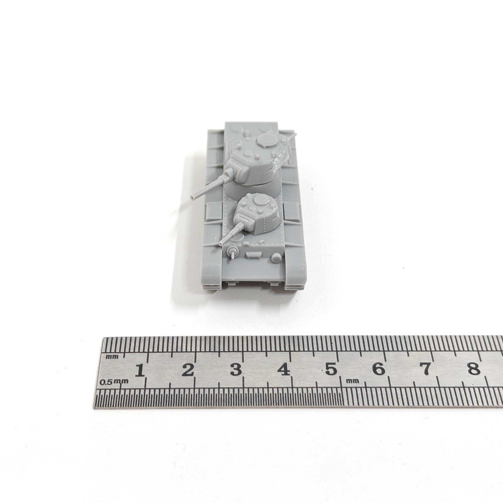 Soviet SMK Heavy Tank,3D Printed,1/144 Scale Mini Tank Model,Resin