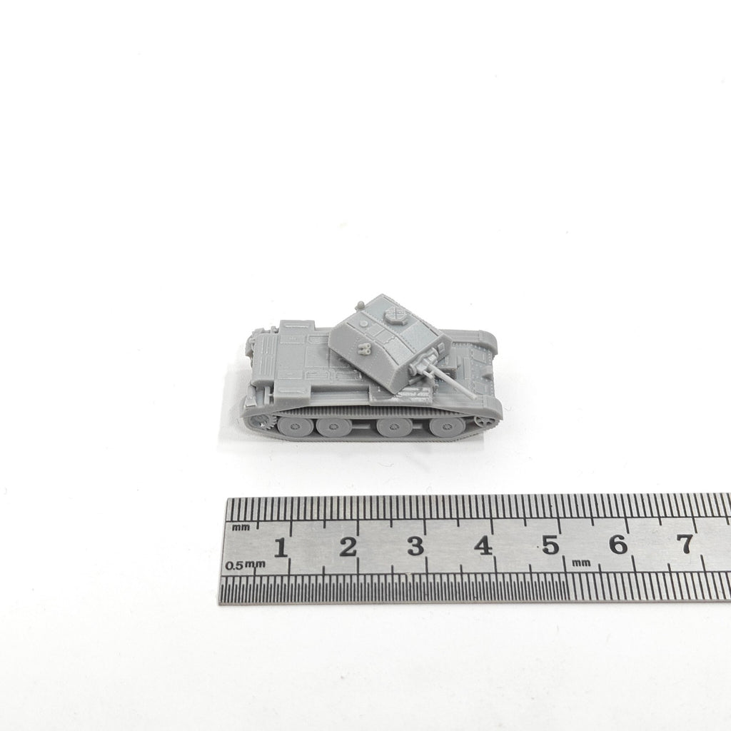 WWII UK Army A13 Covenanter TANK,3D Printed,1/144 Scale Mini Tank Model,Resin