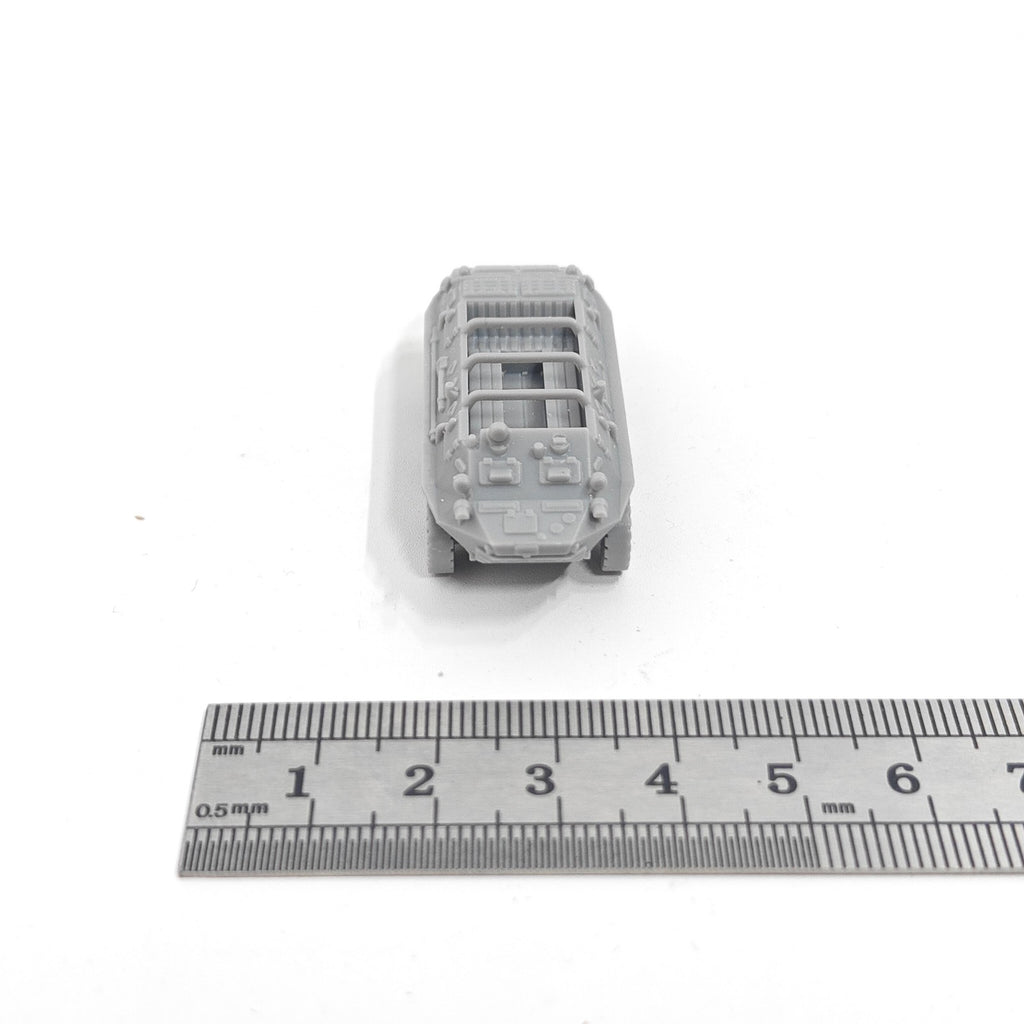 Soviet BTR-60P  APC,3D Printed,1/144 Scale Mini Tank Model,Resin