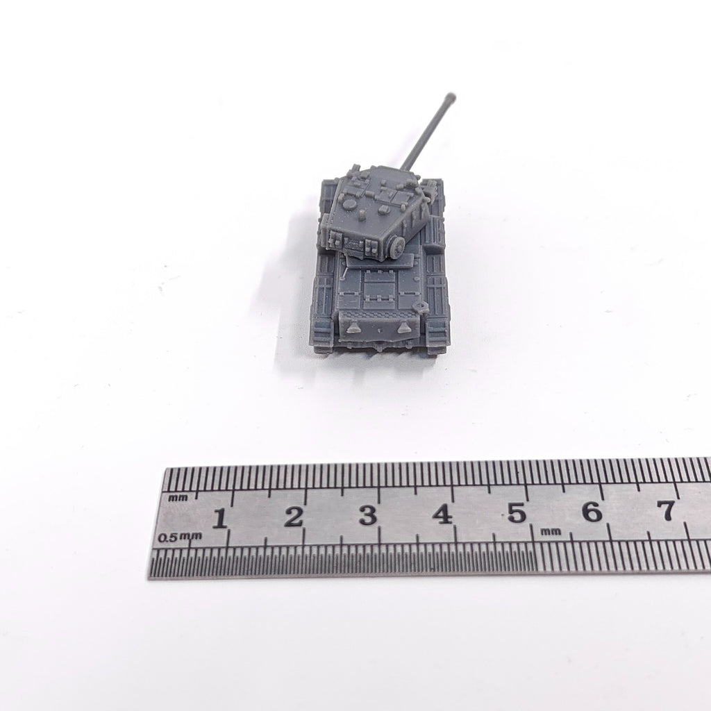British FV4101 Charioteer Tank,3D Printed,1/144 Scale Mini Tank Model,Resin