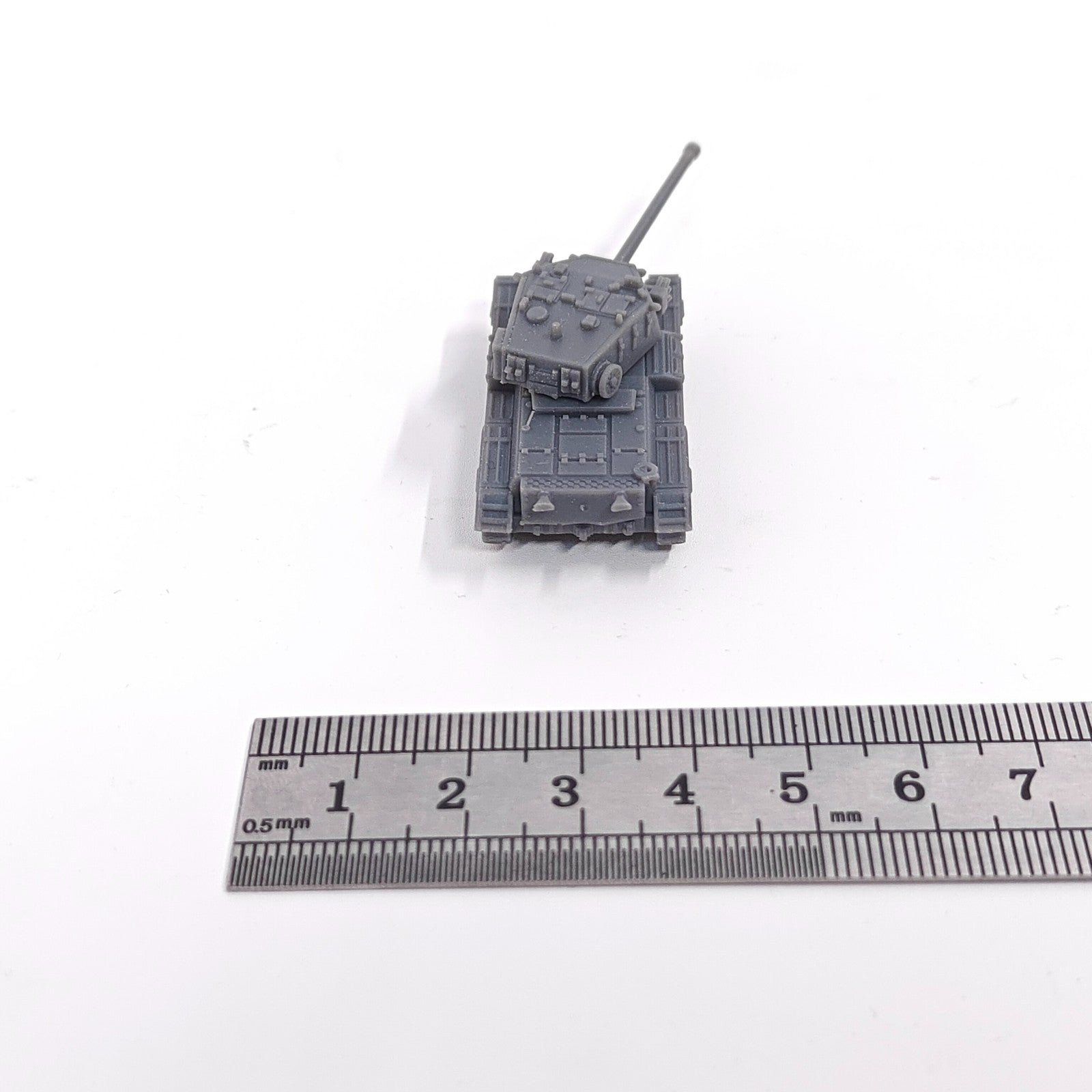 British FV4101 Charioteer Tank,3D Printed,1/144 Scale Mini Tank Model,Resin