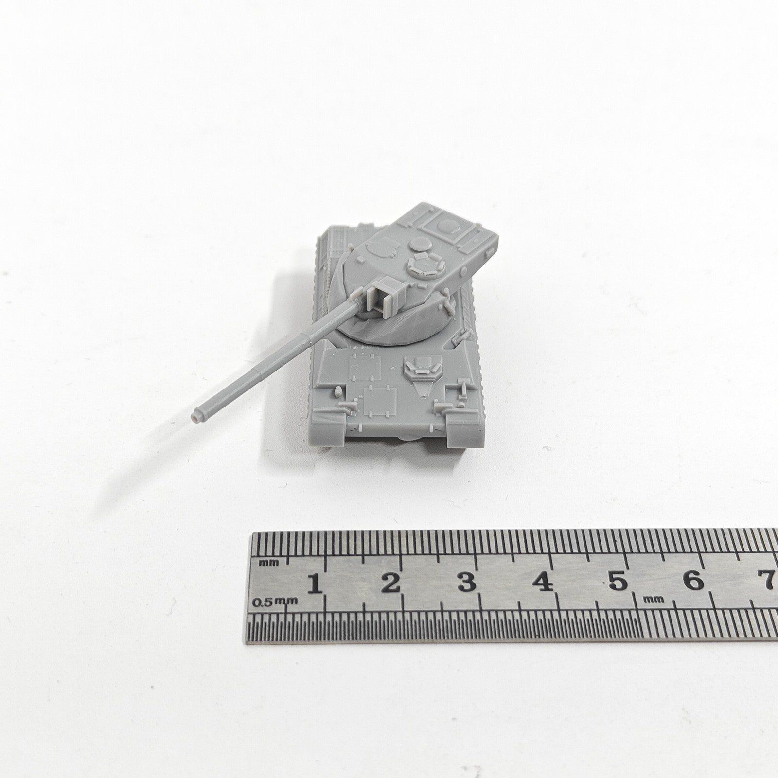 French AMX-50 Heavy Tank, 3D Printed ,1/144 Scale Mini Tank Model,Resin