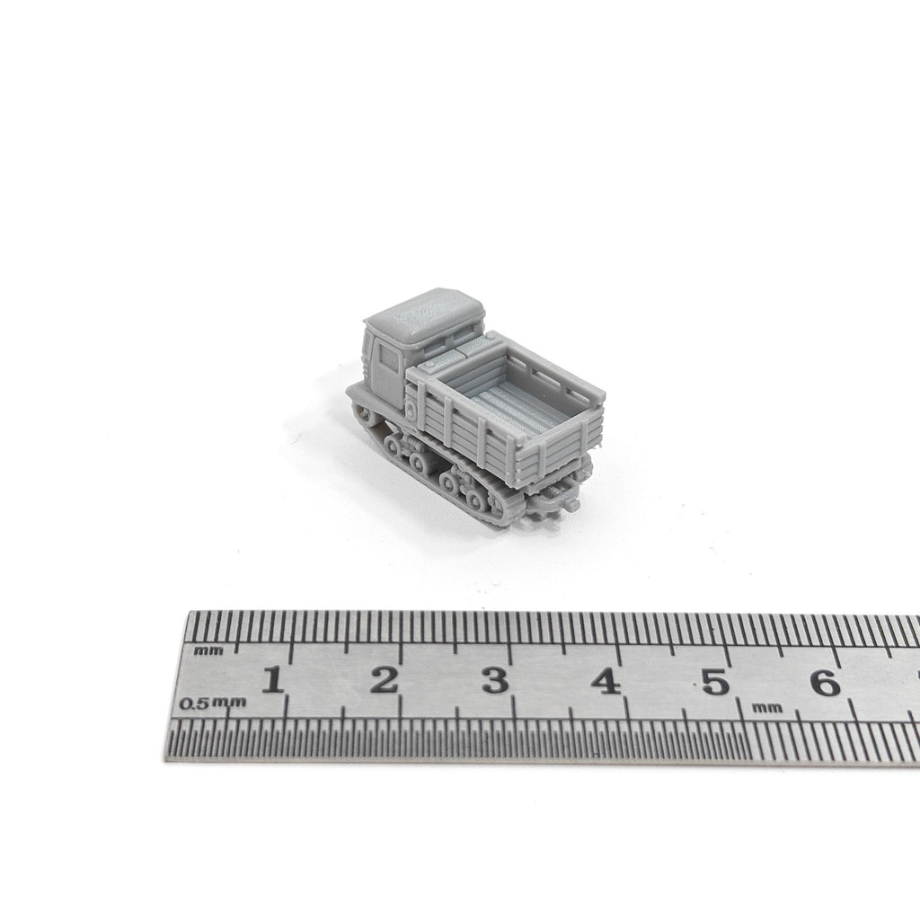 WWII Soviet STZ-5 Artillery Tractor,3D Printed,1/144 Scale Mini Tank Model,Resin