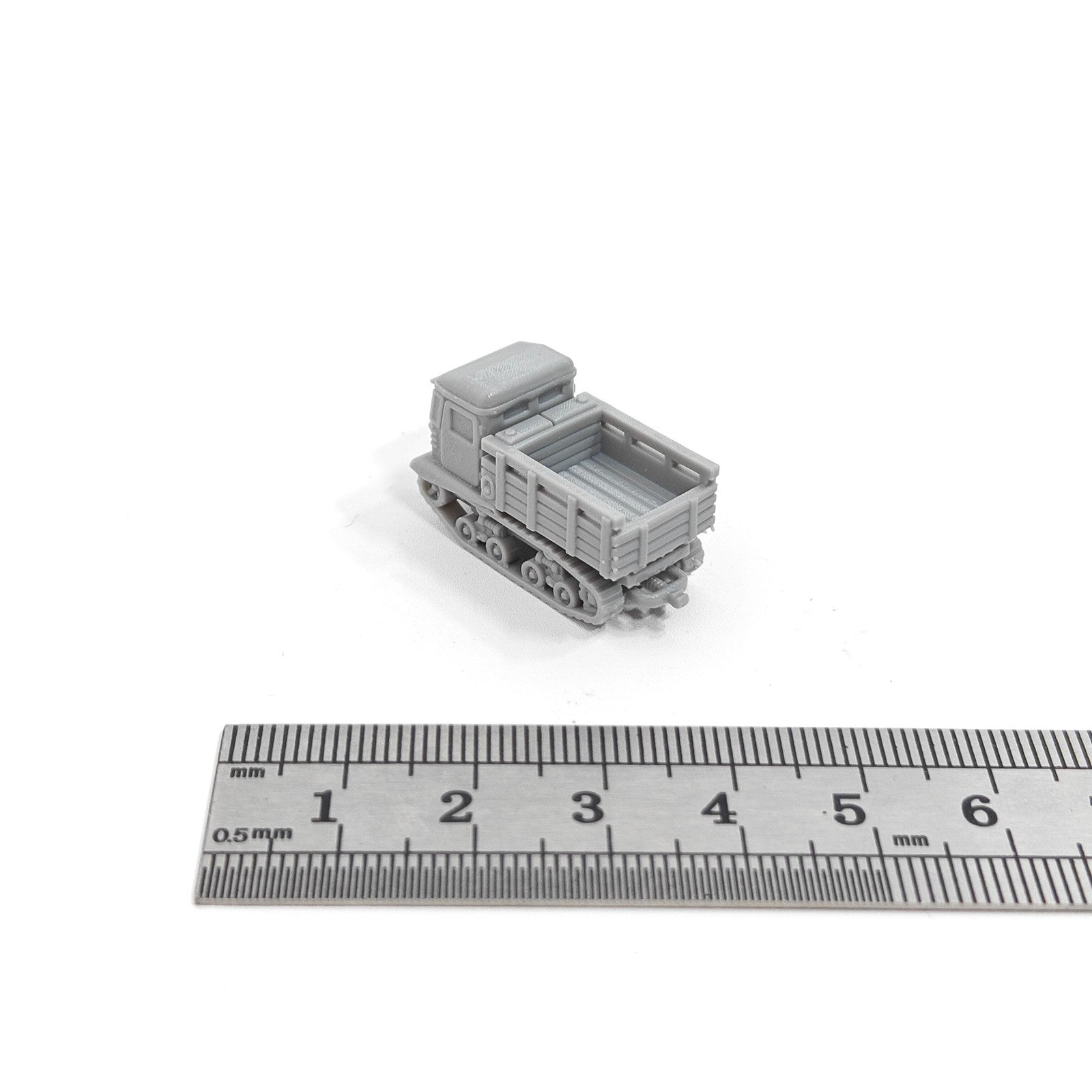 WWII Soviet STZ-5 Artillery Tractor,3D Printed,1/144 Scale Mini Tank Model,Resin