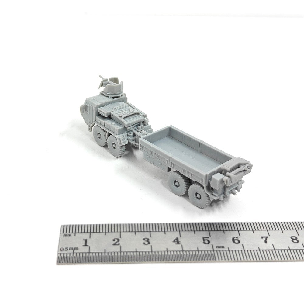US Army M977 Heavy Tactical Truck,3D Printed,1/144 Scale Mini Tank Model,Resin